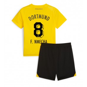 Borussia Dortmund Felix Nmecha #8 Domaci Dres za Dječji 2023-24 Kratak Rukavima (+ kratke hlače)